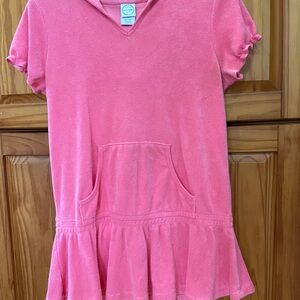 Circo Pink Kids Swim Coverup